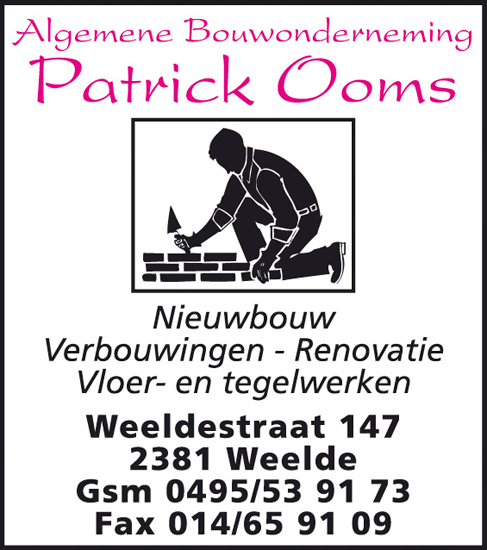 Algemene Bouwonderneming Patrick Ooms Gyprocwanden