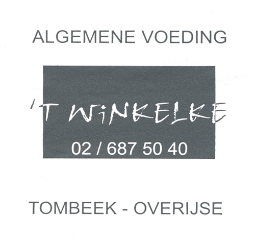 t Winkelke Overijse Herlaadkaarten