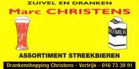 Christens Zuivel en dranken Verhuur feestmateriaal