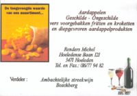 Aardappelen Renders Horeca