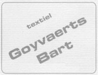 Goyvaerts Bart Textiel