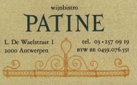 Wijnbistro Patine Wijn proeven