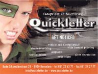 Quickletter Bertelood Promotietextiel
