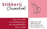 Stikkerij Chantal Stoffering