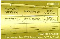 David Louwagie Schuifwanden