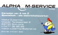 Alpha @ M-Service bvba Centrale stofzuiger