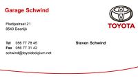 Garage Schwind bvba Toyota