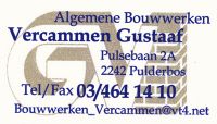 Algemene bouwwerken Vercammen Gustaaf