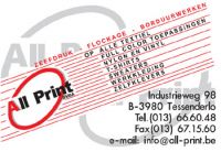 All Print bvba Digitale print