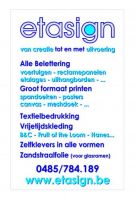 Etasign Textieldruk