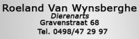 Dap Roeland Van Wynsberghe Kleine huisdieren