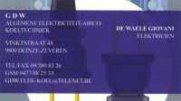 De Waele Giovani GDW Frigo