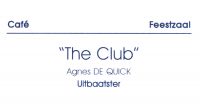 Caf&eacute;-feestzaal The Club