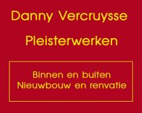 Danny Vercruysse Pleisterwerken Pleister