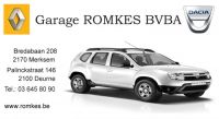 Garage Romkes Dacia duster