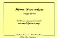 Peggy Boons Eigen ontwerpen