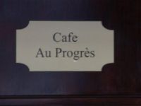 Caf&eacute; au Progr&egrave;s Station
