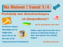 Poetshulp en klusjesdienst Poetshulp en klusjesdienst