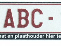 nummerplaat