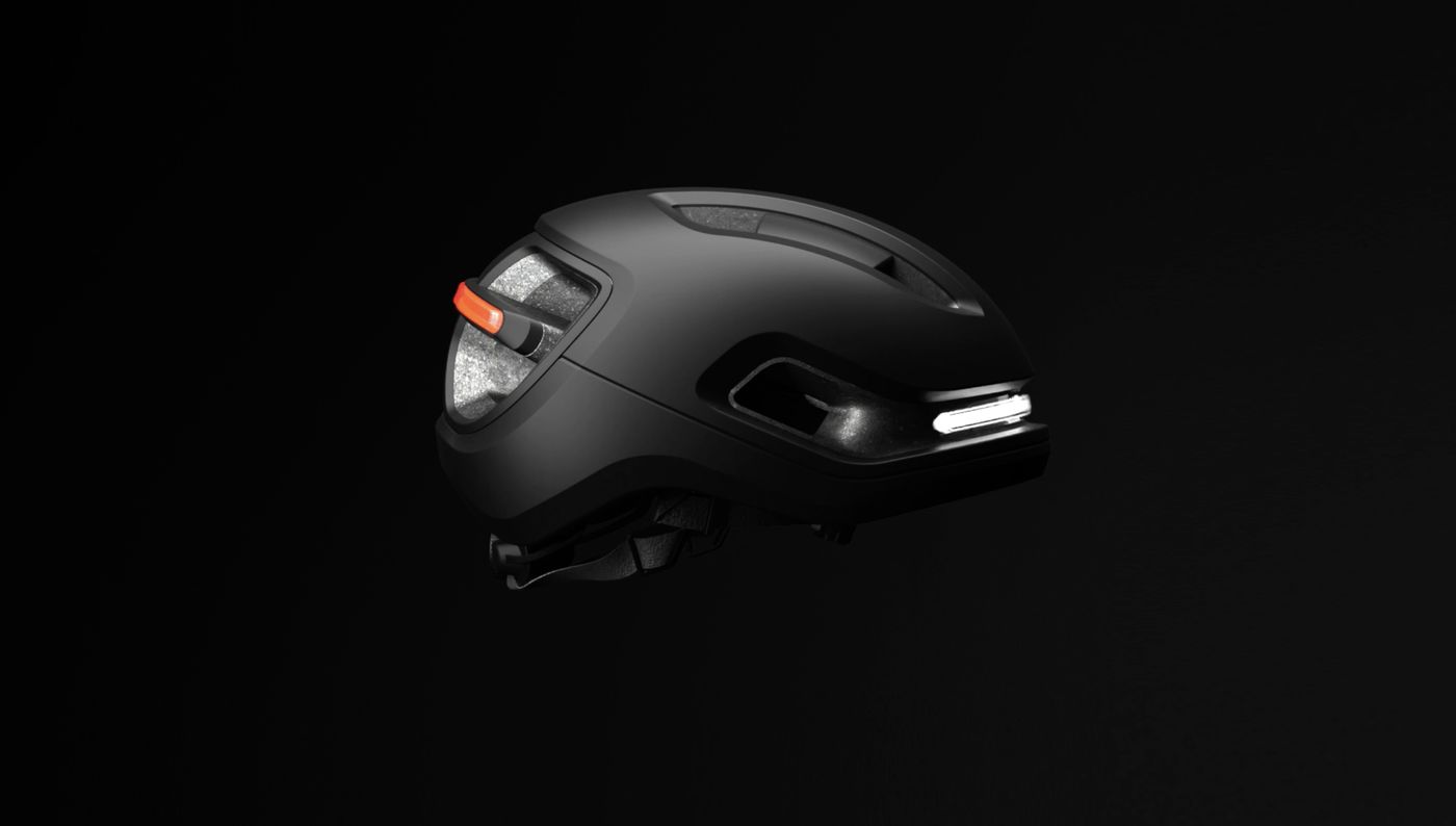 Unit1-helm met geïntegreerde richtingaanwijzers