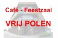 Café - Feestzaal Vrij Polen