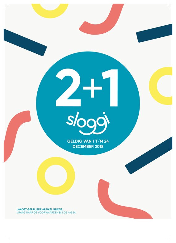 SLOGGI-AKTIE : 2 + 1 gratis