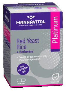 Mannavital Red Yeast Rice Platinum Mannavital Red Yeast Rice Platinum