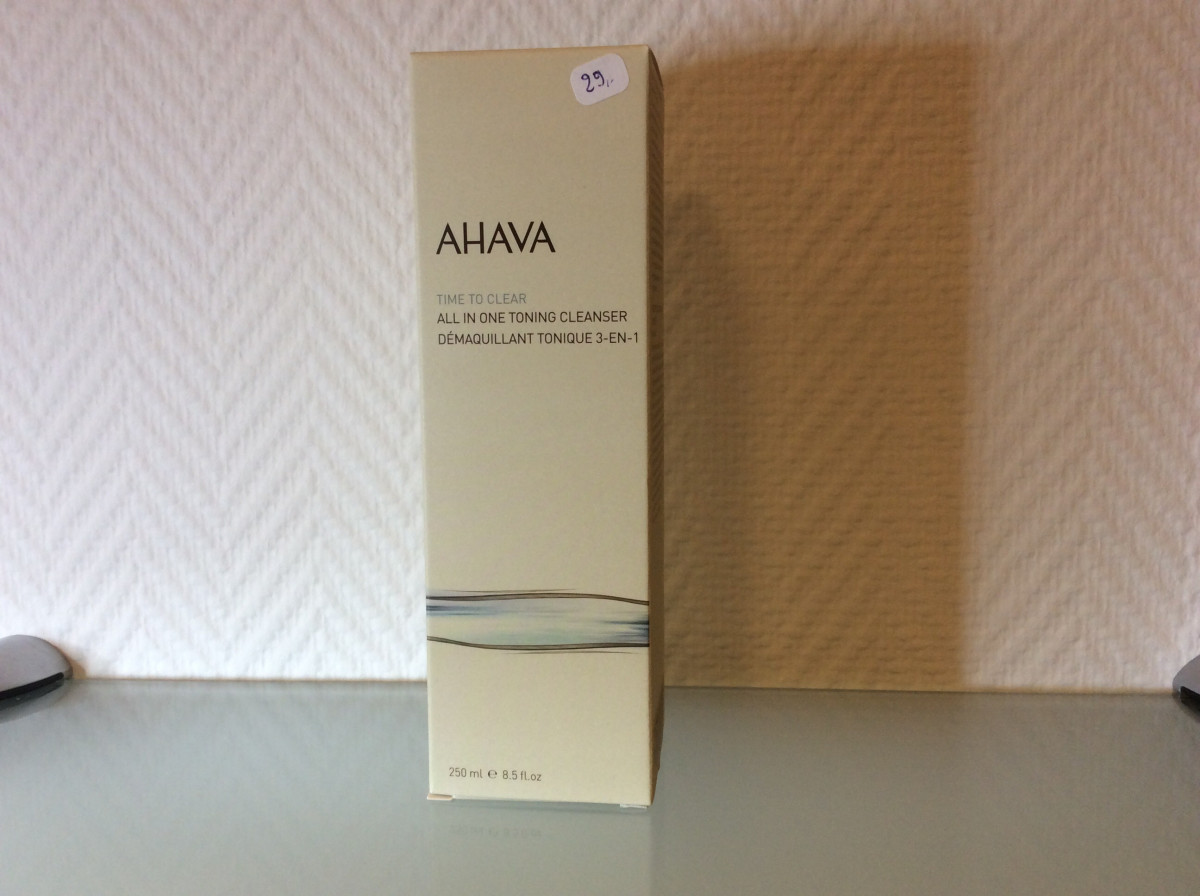 Ahava All in one cleanser