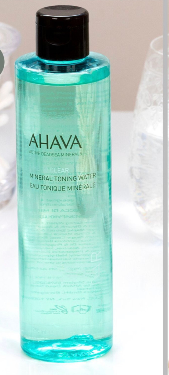 Ahava Mineral toning water