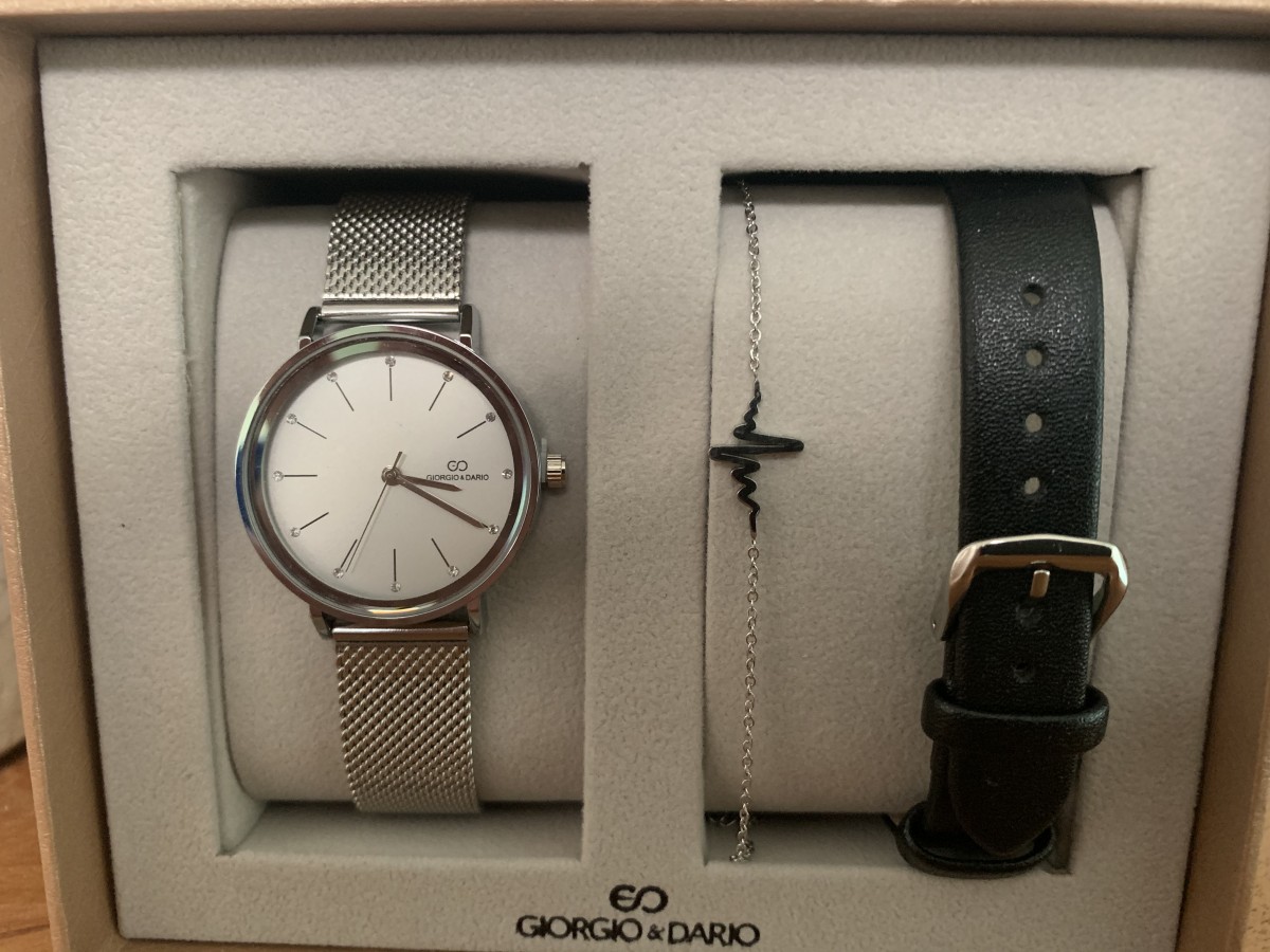 Horloge set van Giorgio & Dario